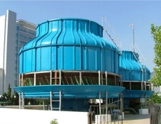 圓形逆流式冷卻塔